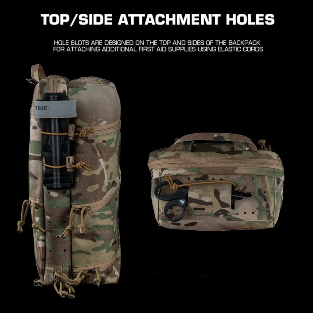 Mochila táctica DELTA estilo SS, bolsa médica compacta asalto - imagen 5