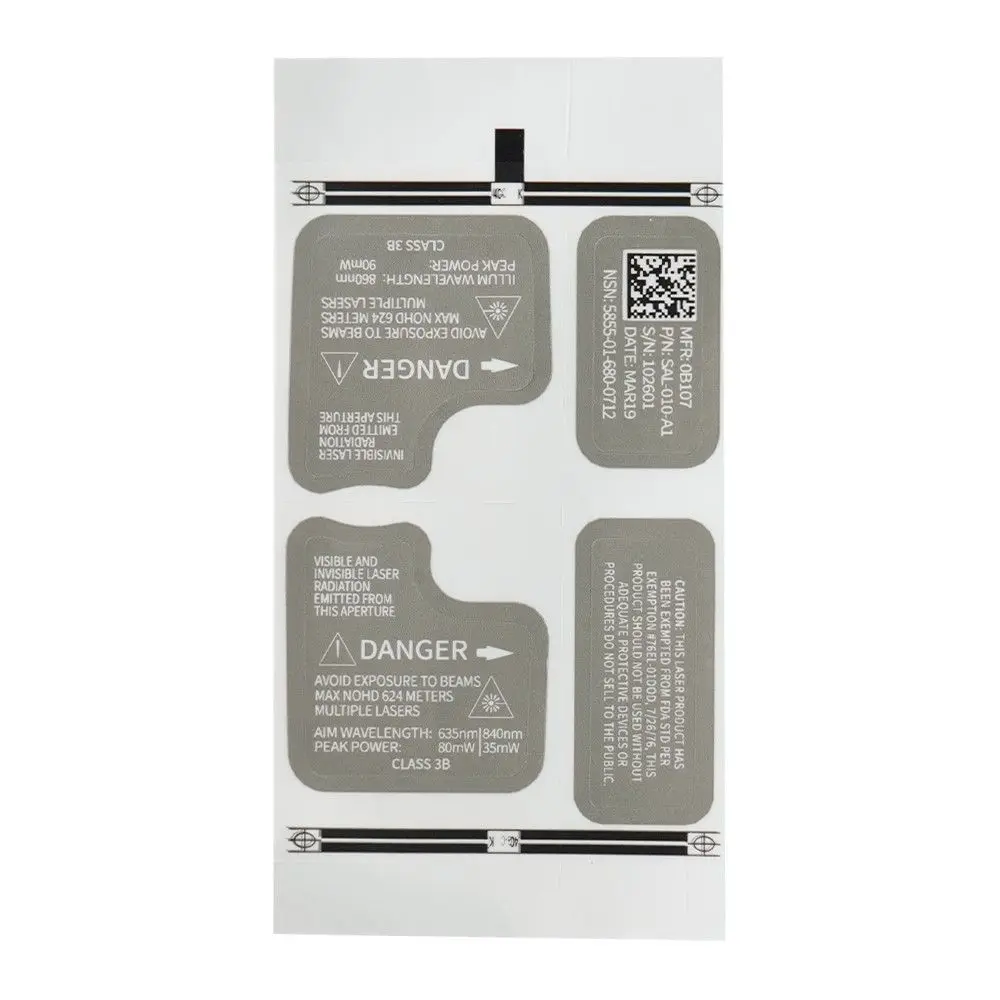 Kit de actualización S-Gear NGAL / IS-EG NGAL (filtro ND, difusor IR, pegatinas y tornillos de seguridad) - imagen 3