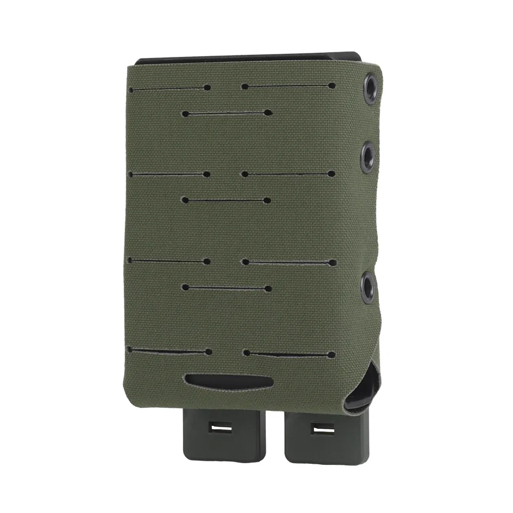 Molle-bolsa ligera AR15/ M4/9 milímetros, cargador con soporte de nailon incorporado, dispositivo para pistola de caza y Rifle - imagen 3