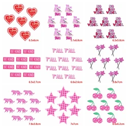 Parches termoadhesivos para planchar para ropa, lote de 10 unidades, venta al por mayor