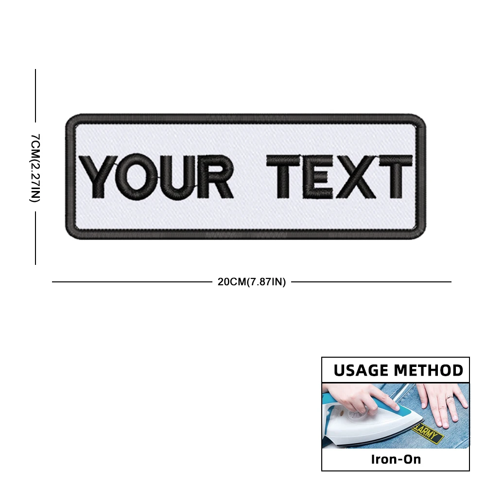 20X7cm-Iron on
