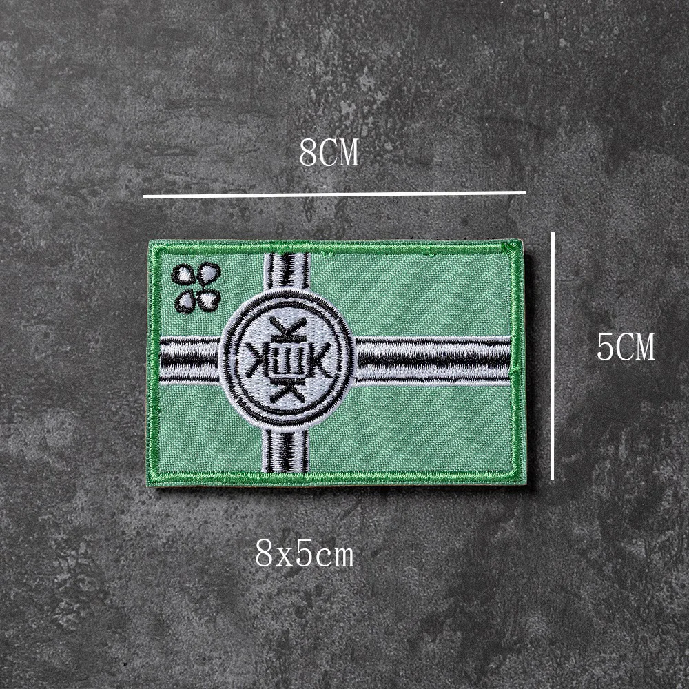 Accesorios para bolsa al aire libre, brazalete para ventilador militar, insignia de paracaidista bordada, brazalete táctico de mono, abrigo, sombrero, bolsa, parche para mochila - imagen 2