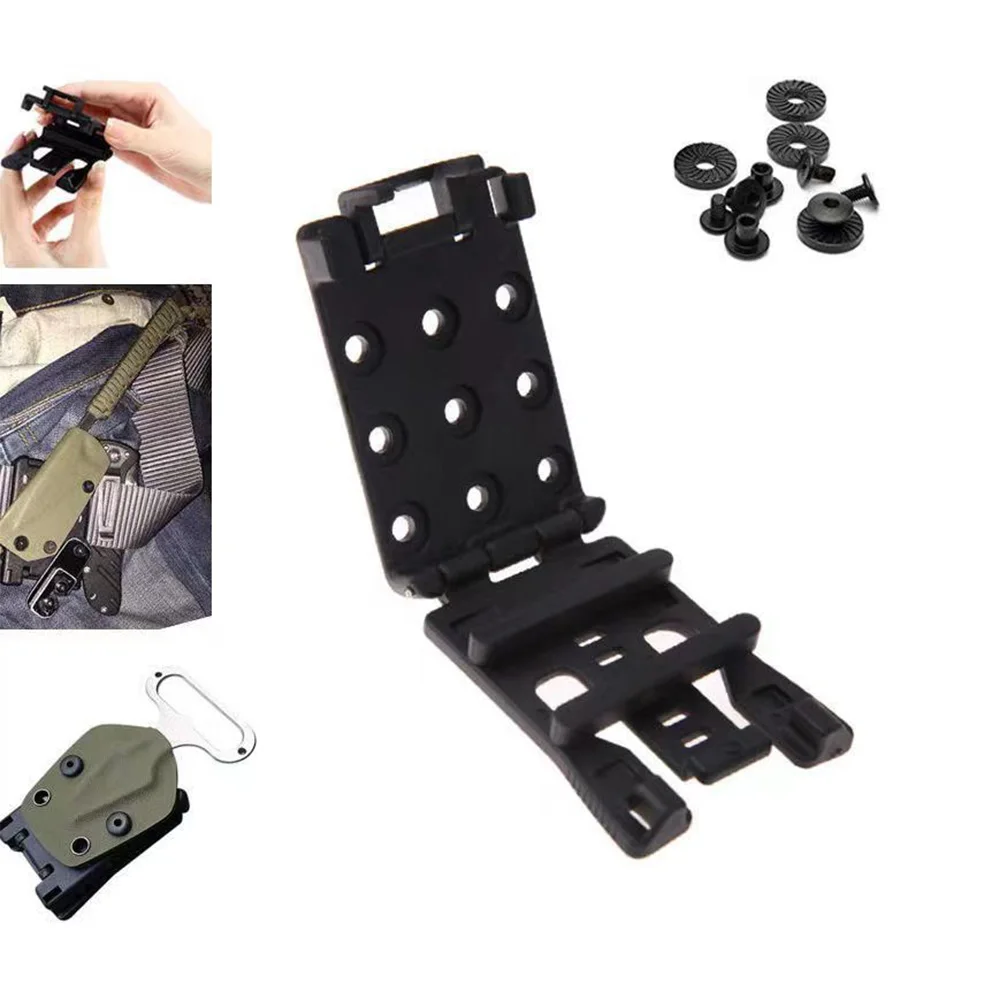 OPHIDIAN Bolsa para revistas de 5,56 mm y 7,62 mm con clip MOLLE y hebilla para cinturón Soporte para revistas universal Clip para cinturón/Clip trasero - imagen 4