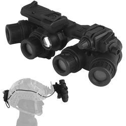 GPNVG18 Gafas de visión nocturna Modelo simulado Versión de fusión térmica Cascos tácticos Accesorios decorativos Modelos simulados NVG Sin función