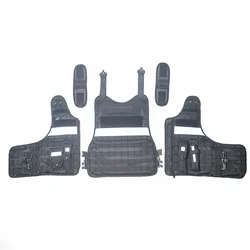 Chaleco táctico al aire libre interior amarillo transpirable cómodo reflectante chaleco NEGRO de liberación rápida