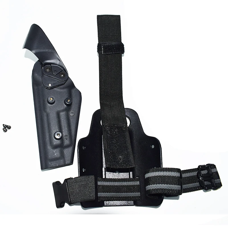 Funda táctica para pierna de caída rápida, mano derecha M9 92 96, funda para pistola M9, funda para pistola de tiro Airsoft, accesorios de caza - imagen 4