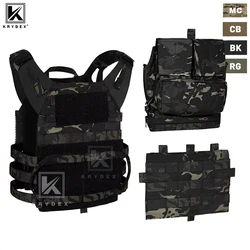 KRYDEX JPC 2.0 Chaleco táctico con panel MOLLE y liberación rápida