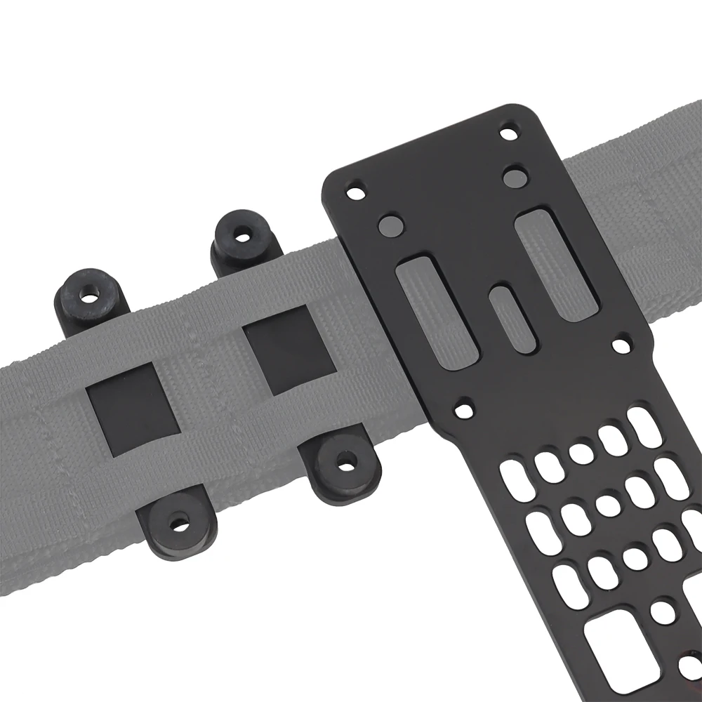 Adaptador de funda Modular táctica MHA, Kit de correa de pierna Mil-spec, aleación de aluminio, MOLLE Battel, cinturón, plataforma de bucle, tiro IPSC - imagen 4