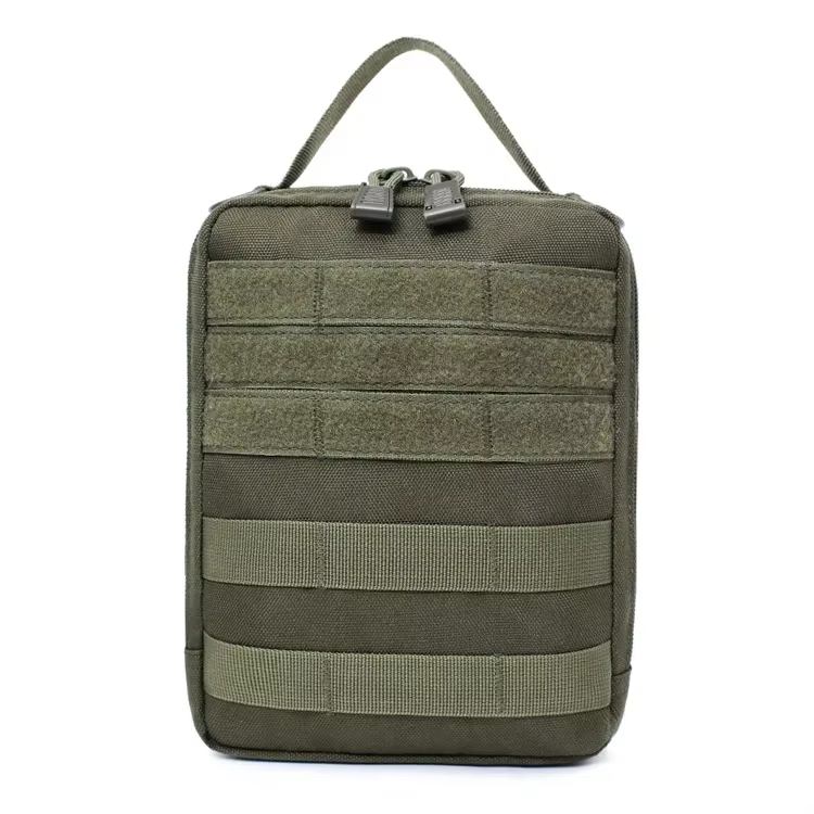 Bolsa táctica MOLLE de nylon para supervivencia y botiquín exteriores - imagen 3
