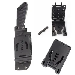 Kydex Clip de Cinturón Tek Lok para Cuchillo y Pistola – Caza