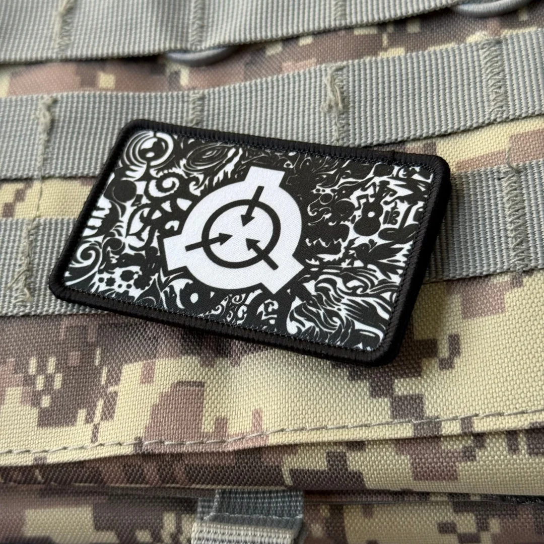 Parche táctico Fundación SCP con gancho y bucle para mochila - imagen 4
