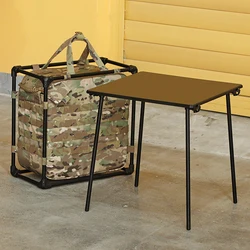 Mesa plegable táctica de camping aluminio resistente al aire libre