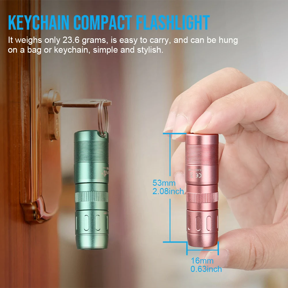 Trustfire MINIE Mini llavero antorcha luces linterna de bolsillo linternas Led recargables lámpara magnética luz de Camping - imagen 5