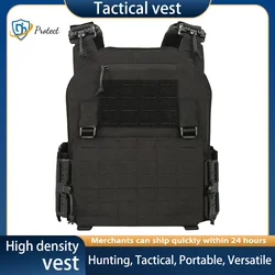 Chaleco táctico MOLLE nylon 1000D – Supervivencia