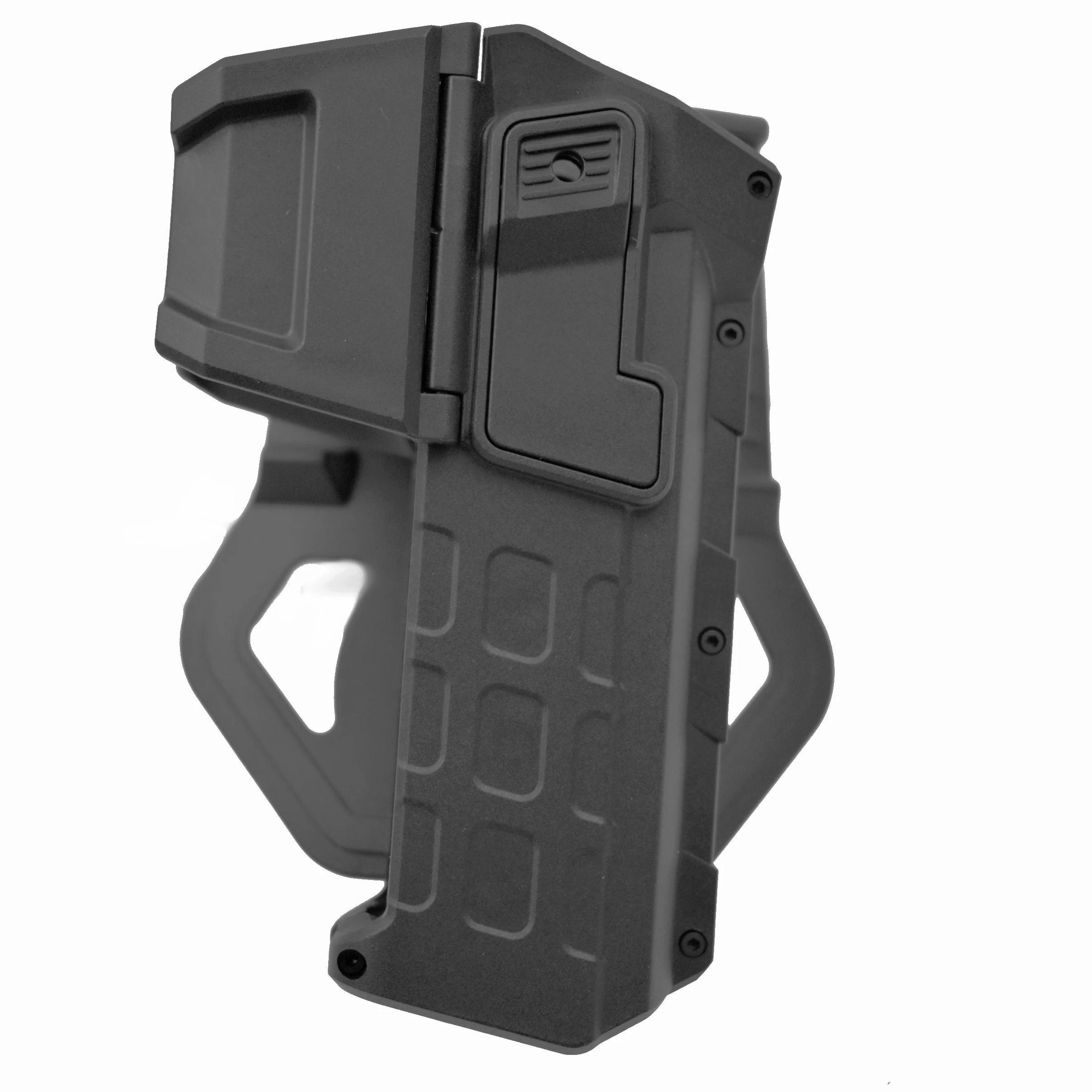 Funda móvil táctica P320 para funda P320, funda para pistola de cintura de caza, funda móvil con linterna/láser - imagen 5