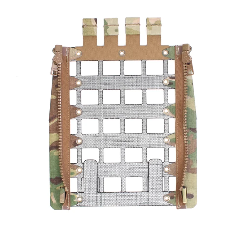 Deportes al aire libre FCPC V5 Placa trasera con cremallera Molle dedicada Placa T de 8 capas - imagen 5