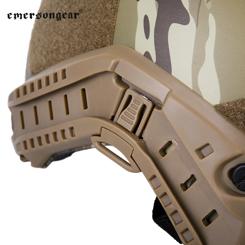 Emersongear-casco táctico rápido tipo MH, equipo protector para la cabeza, tiro, Airsoft, caza, senderismo, combate, ABS - imagen 2