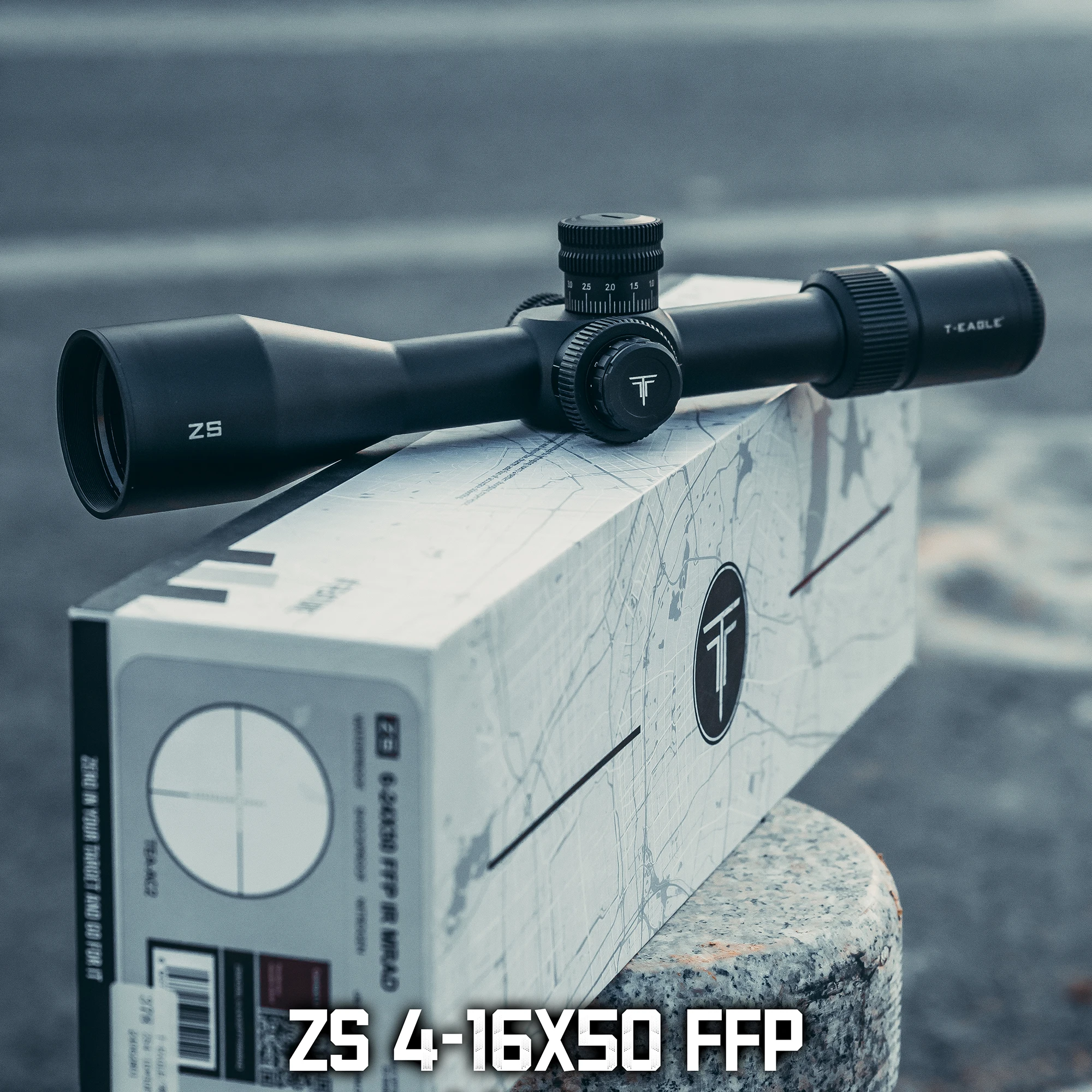 T-Eagle ZS 4-16x50 FFP Visor óptico táctico para tiro de precisión - imagen 3