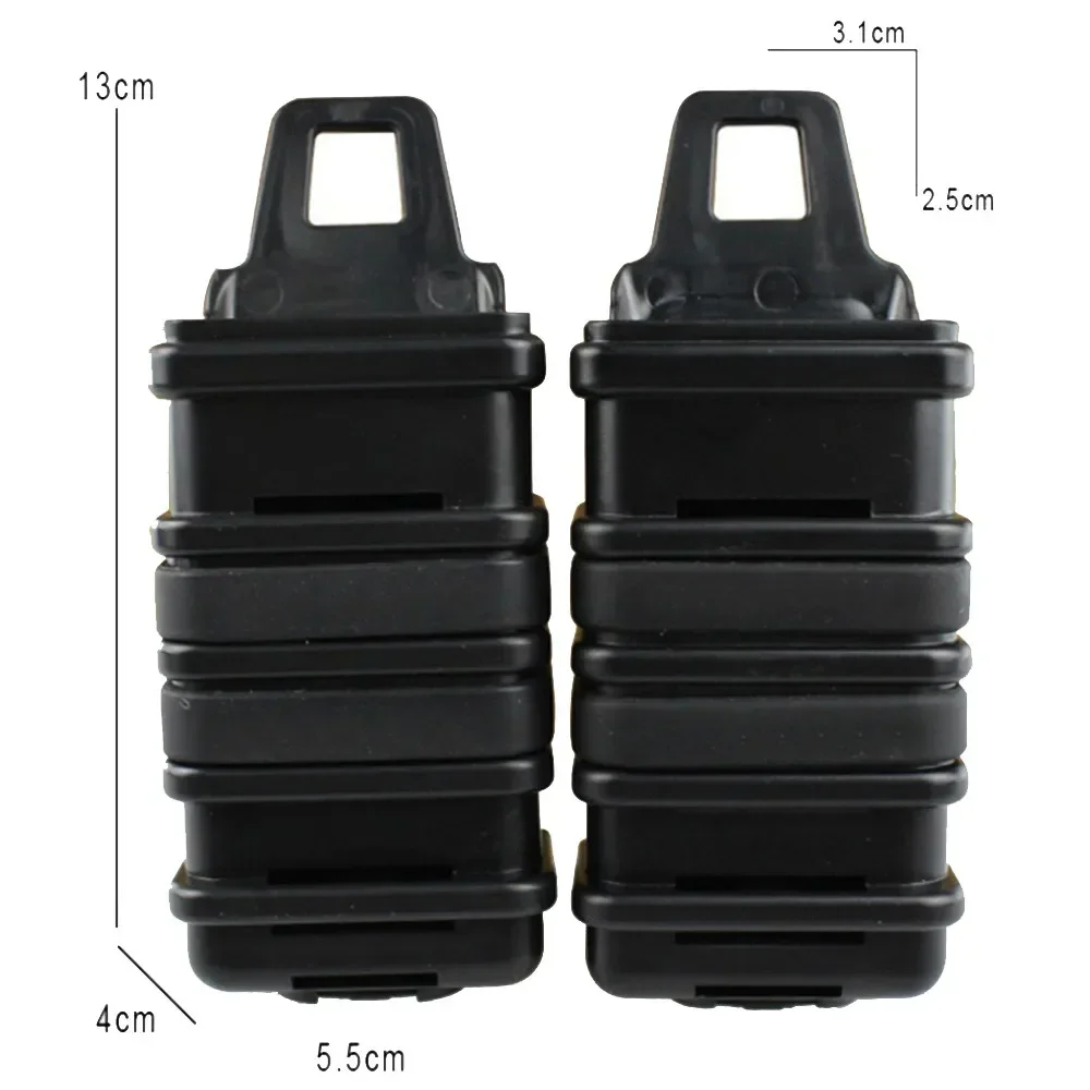 2 unids/set bolsa para revistas soporte magnético táctico accesorio para chaleco funda oculta para cinturón equipo de caza utilitario