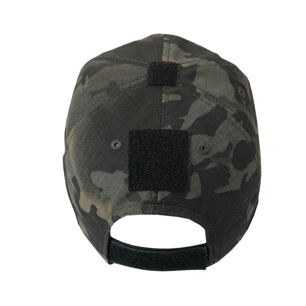Gorra de béisbol militar para hombre, parche negro Multicam, sombrero táctico para senderismo para hombre, camuflaje Airsoft, equipo militar de pesca, gorras Kryptek - imagen 2