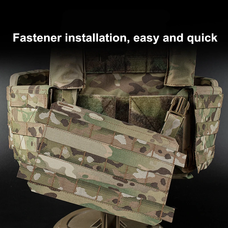 Placard MOLLE para portadores de placa torácica, plataforma de pecho Modular, chaleco de caza de arco FCPC V5, accesorios de Panel frontal Airsoft - imagen 5