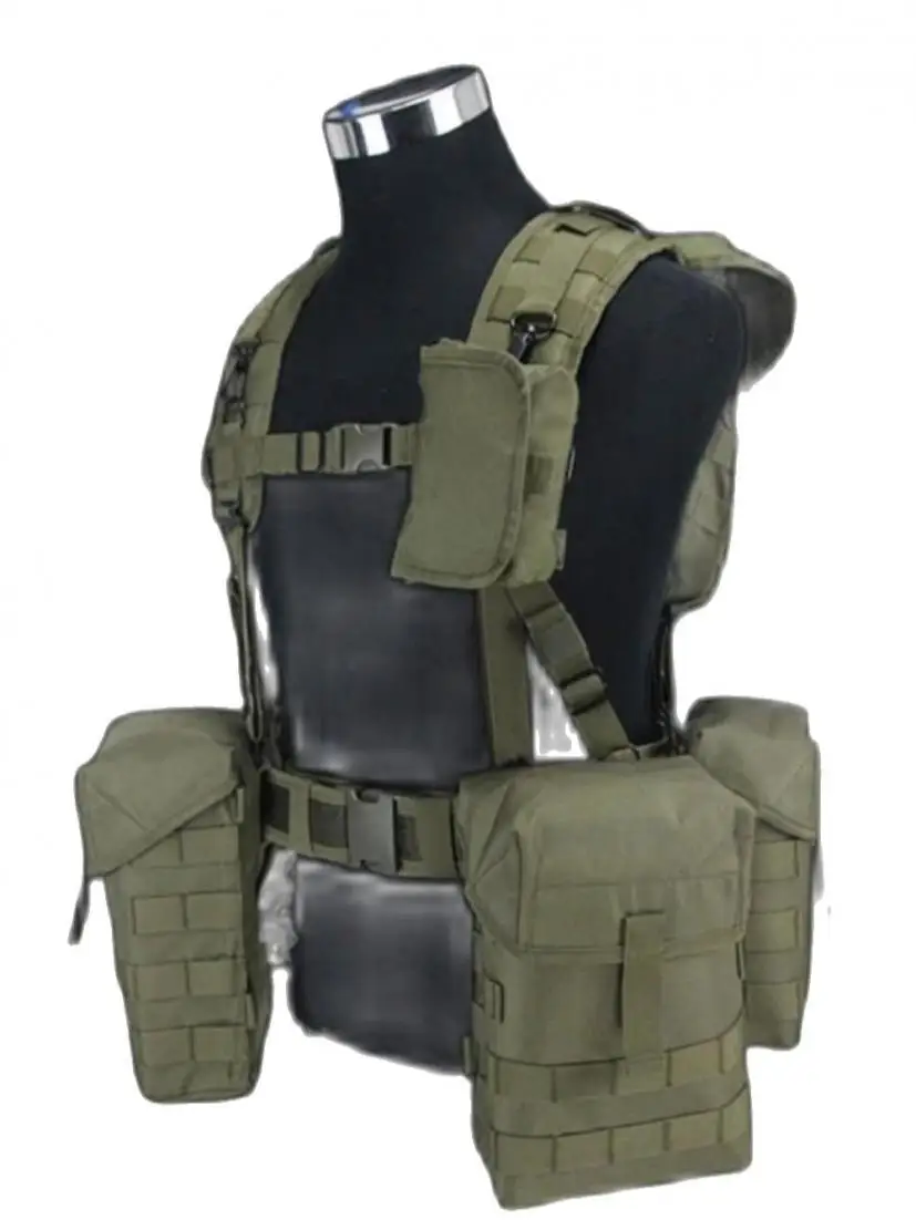 Fuerzas Especiales rusos Smersh chaleco táctico Rig mochila bolsa traje PKM/SVD/AKB/MOX equipo de entrenamiento de combate Arco Iris 6 - imagen 3