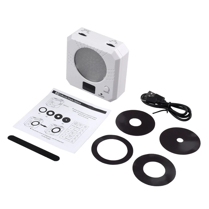 Juguete de práctica de tiro con objetivo láser electrónico de inducción infrarroja sensible al Color con efectos de sonido para entrenamiento de 9mm - imagen 3