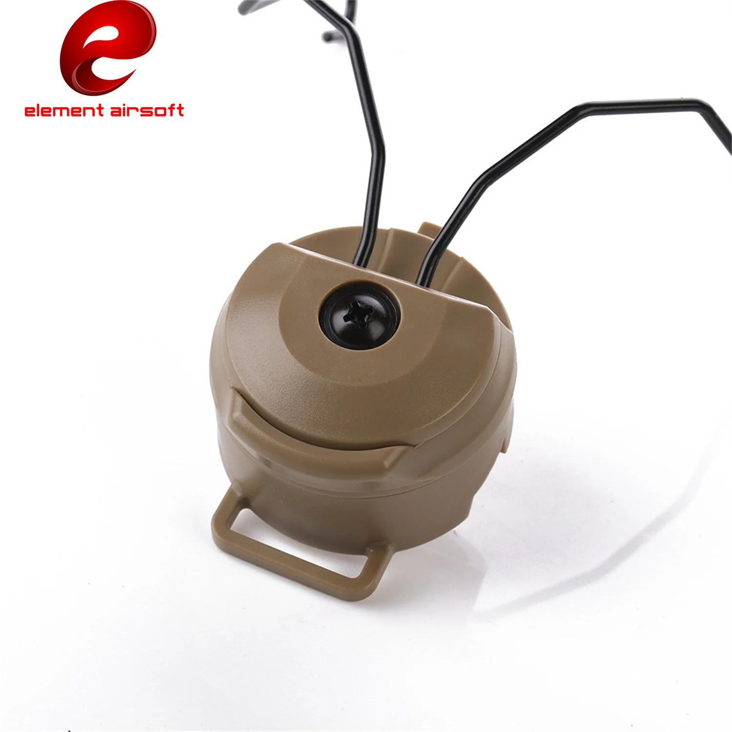 1 par de tácticas para auriculares tipo Sordin, soporte para riel de casco rápido, adaptador de riel de auriculares, adaptador de riel de casco - imagen 3