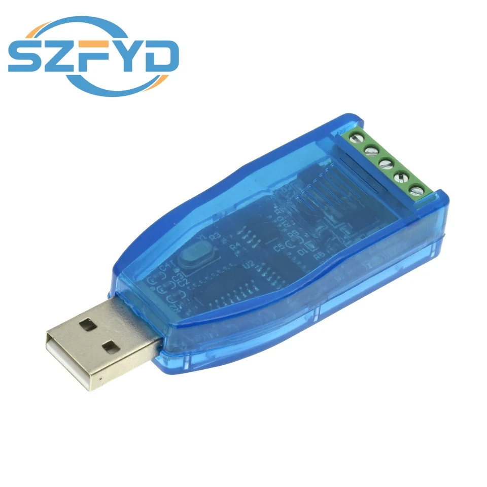 Módulo de comunicación Industrial USB a RS485, convertidor de línea serie bidireccional medio dúplex, protección de televisores, convertidor U485CH340G - imagen 2