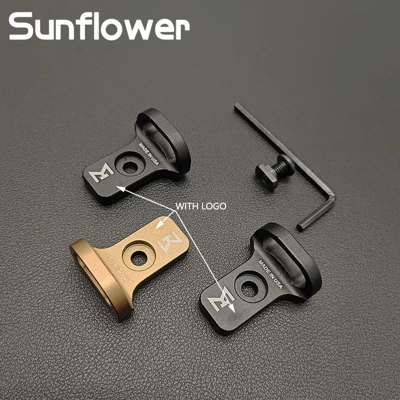 Correa de hombro táctica CQD, eslinga rápida, montaje de eslinga CQB, adaptador de montaje de eslinga QD frontal, accesorio para pistola de caza MLOK, A-1 BCM, montaje QD - imagen 2