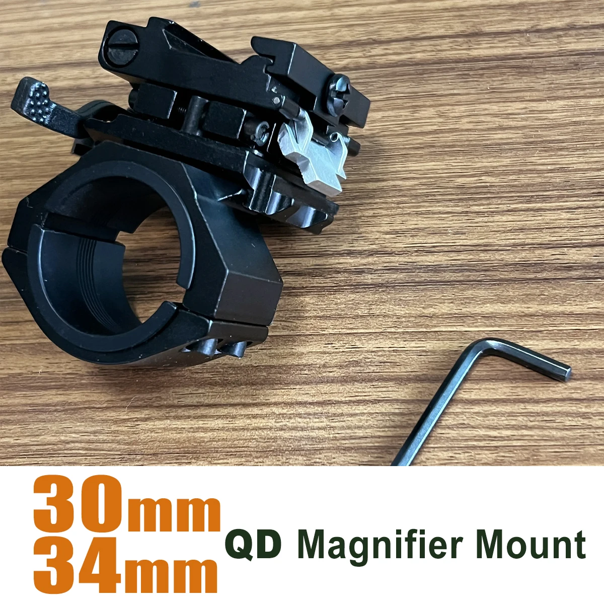 SKWoptics-Montaje de lanzamiento monocular de aumento, punto rojo holográfico, 34 mm, 30 mm, - imagen 4