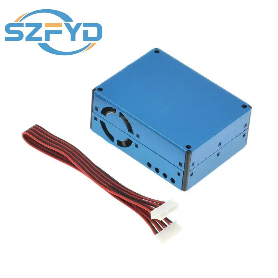 Sensor láser de partículas de aire/polvo PM2.5, módulo de salida Digital interior, purificador de aire G5/PMS5003, Sensor láser PM2.5 de alta precisión - imagen 5