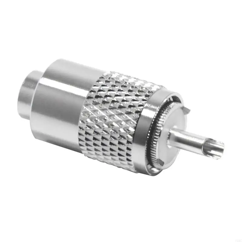 Conectores J1HC UHF PL 259 Conector masculino a RG8X RG59 RG8 Conector del adaptador UHF Conectores ajuste UHF - imagen 4