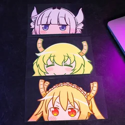 Vinilo Dragon Maid – Decorativo para coche, portátil y cuaderno
