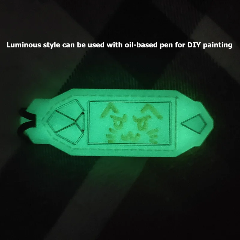 Parche luminoso de TPU con mango de tracción, mochila táctica, cola funcional EDC, accesorios personalizados para ropa, 9 colores, 3/10 unidades - imagen 5