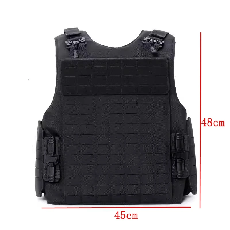 Chaleco táctico MOLLE con sistema de fijación modular