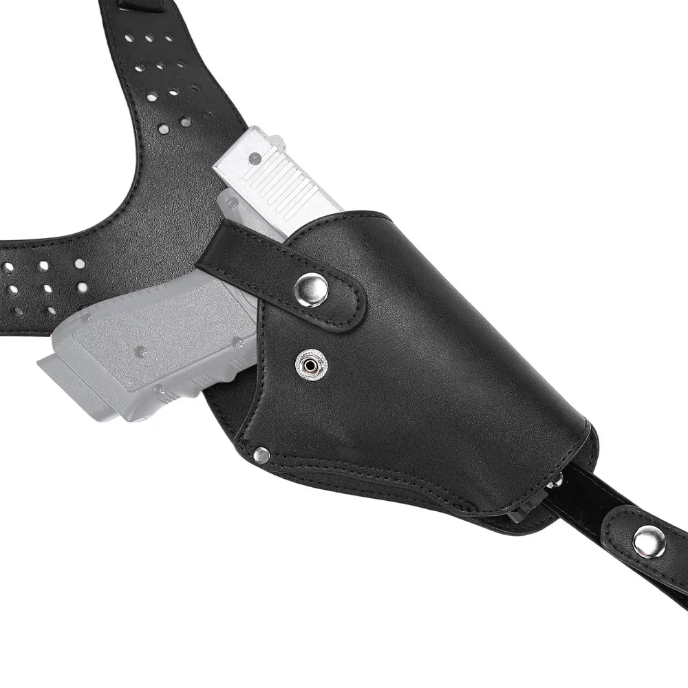 Funda táctica oculta de cuero para hombro, caza y tiro - imagen 3