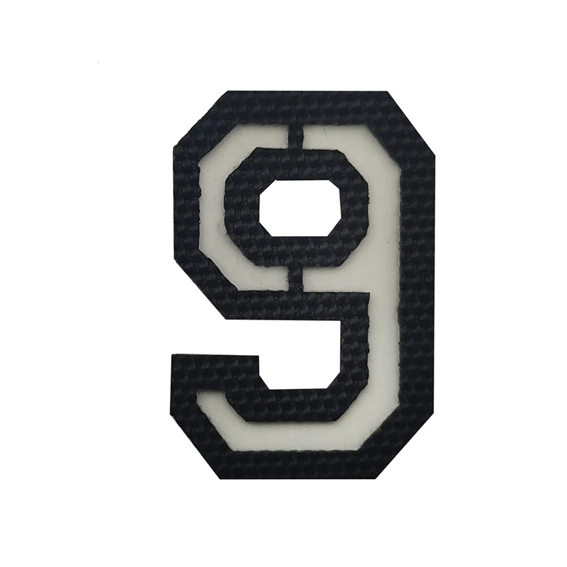 Parches tácticos luminosos con número Digital, apliques de insignia para ropa, decoración DIY, nailon Digital 1, 2, 3, 4, 5, 6, 7, 8, 9, 0 - imagen 5