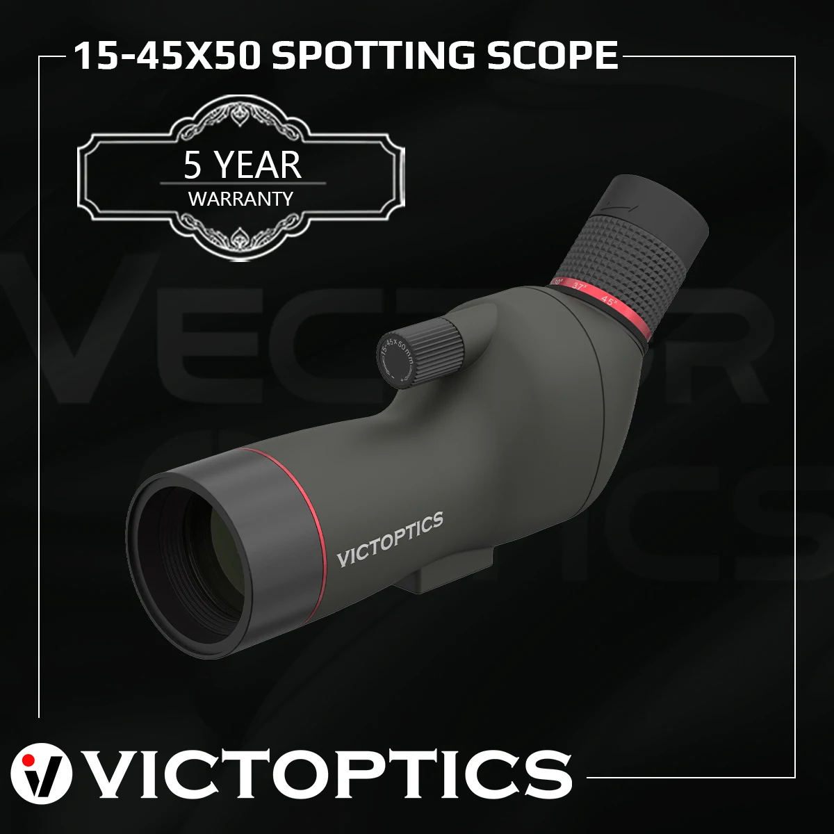 Monocular con zoom de alta potencia con trípode, resistente al agua y a prueba de niebla para observación de aves, caza y tiro al objetivo