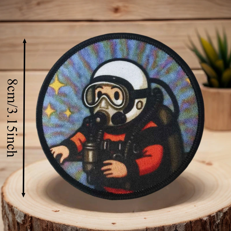 Parche táctico con gancho y bucle para mochila, insignia militar - imagen 3