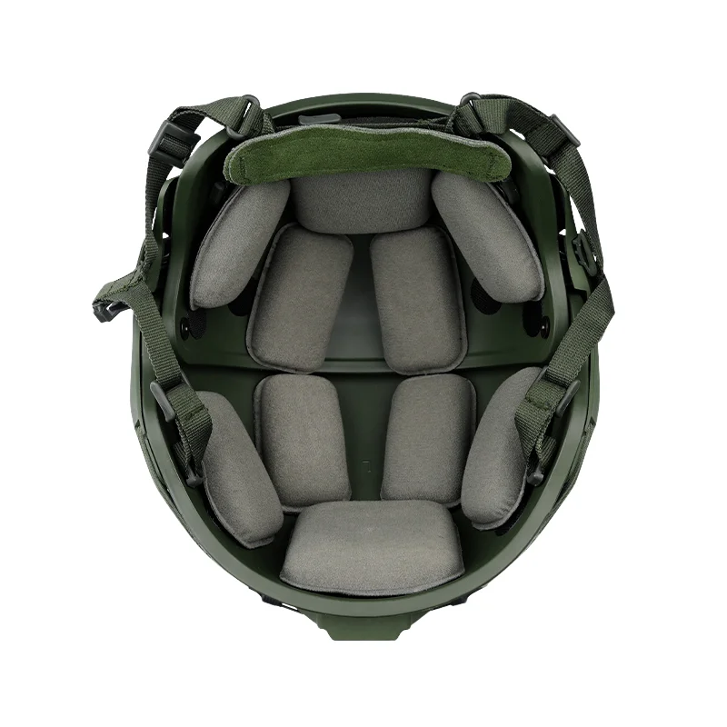 Casco táctico de caza Airsoft AF, equipo de campo de protección grueso, combinación CP, casco de juego CS de ciclismo - imagen 3