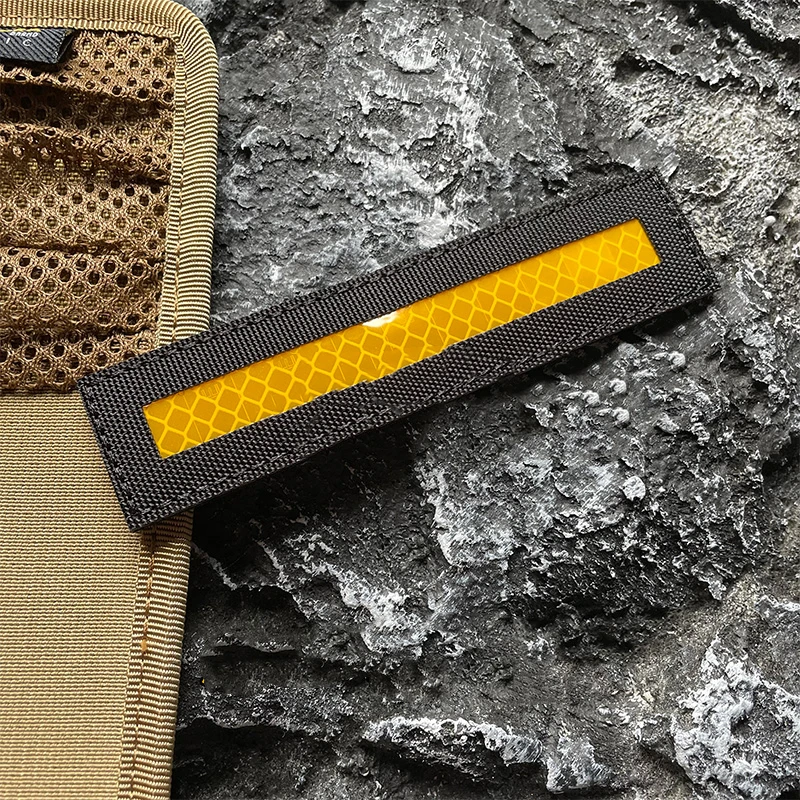 Banda reflectante larga para el brazo, sello Horizontal para mochila, tira reflectante llamativa para montar por la noche - imagen 3