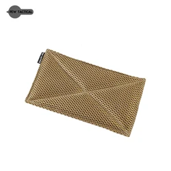 PEW-cojín táctico transpirable, almohadilla de malla, parche de bucle colgante D3CRM MK3 MK4, aparejo de pecho, chaleco de caza, placa portadora, accesorios UA02