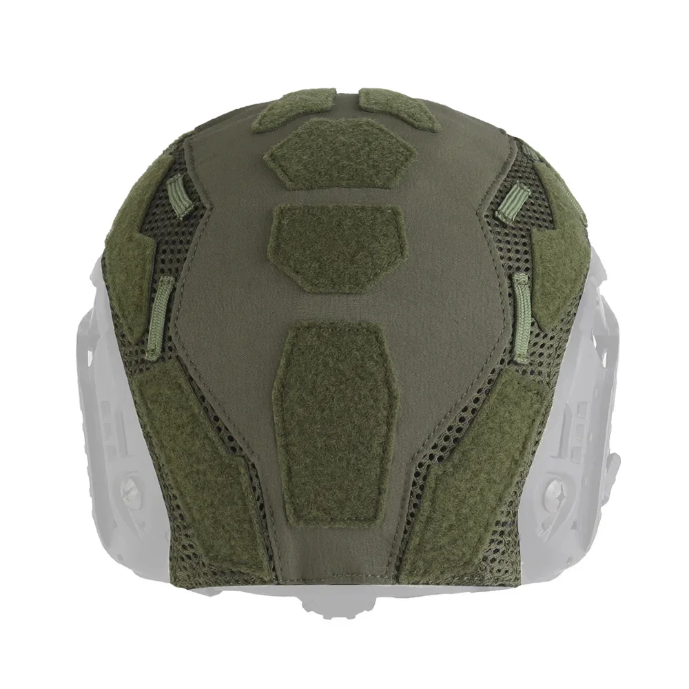 Cubierta de casco rápido táctico SF, tela de casco de corte súper alto para caza al aire libre, Airsoft, Paintball, accesorios protectores para casco de ciclismo - imagen 4