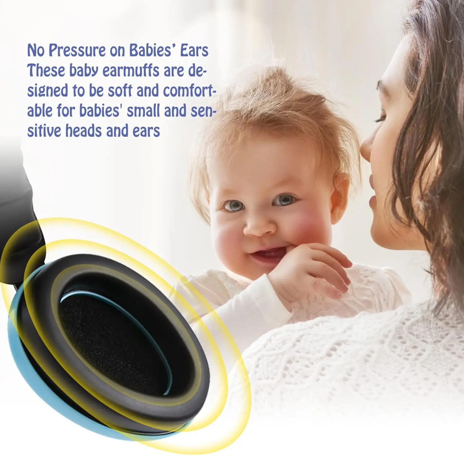 Protectores auditivos bebé – Orejeras insonorizantes NRR 26 dB - imagen 4