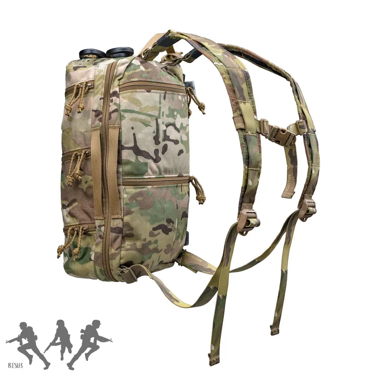 Mochila médica compacta de doble hombro estilo SS, mochila de primeros auxilios, kit médico de asalto - imagen 2