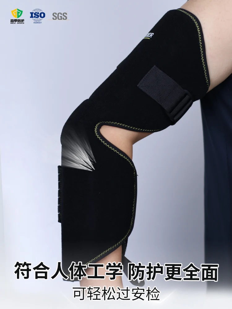 Protectores antipuñaladas para brazos y hombros para resistencia al corte, equipo de protección para motociclismo - imagen 3