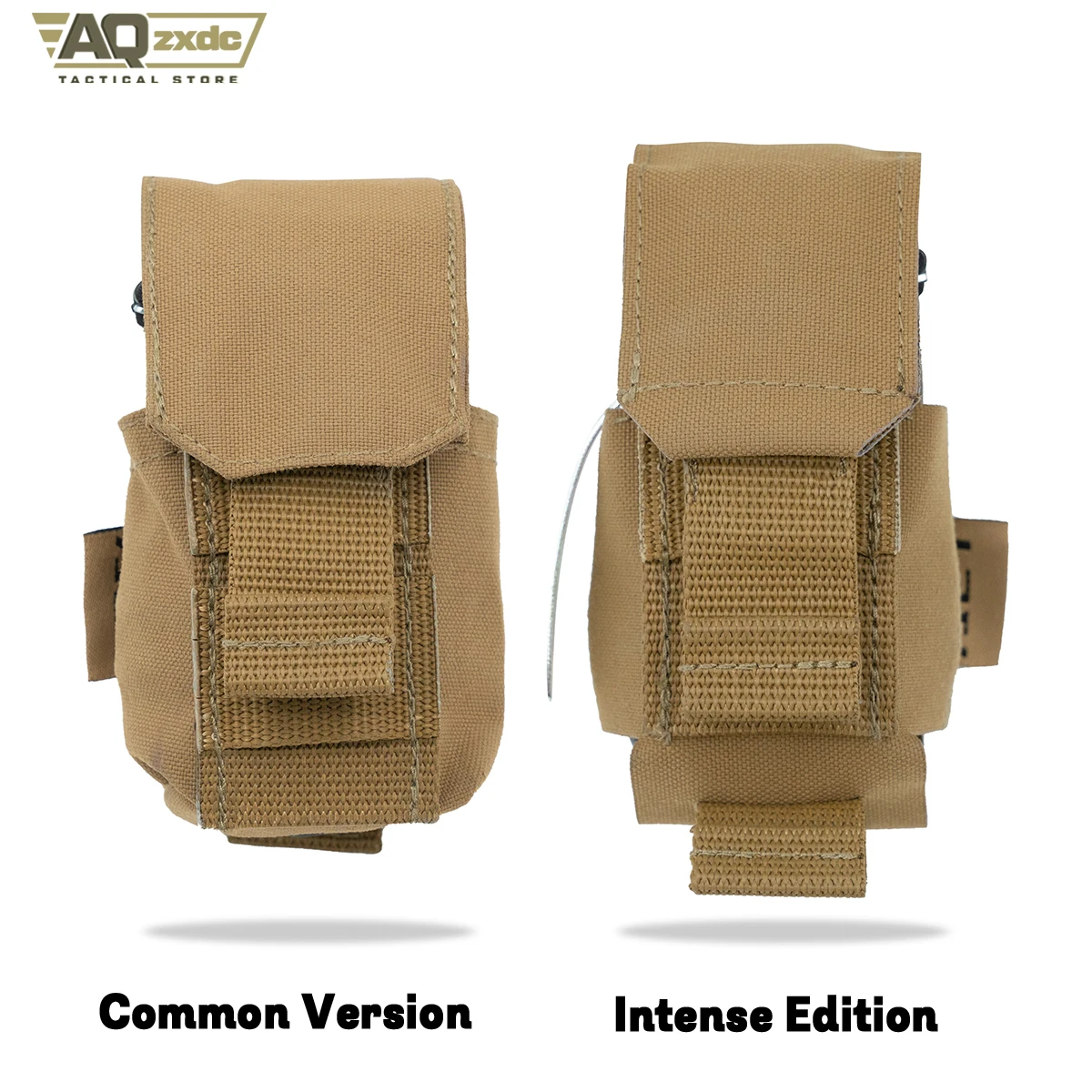 AQzxdc AG-45 Bolsa compacta lanzable de extracción rápida - Bolsa táctica de extracción rápida Correa elástica Compatible con granada de diferentes tamaños - imagen 4