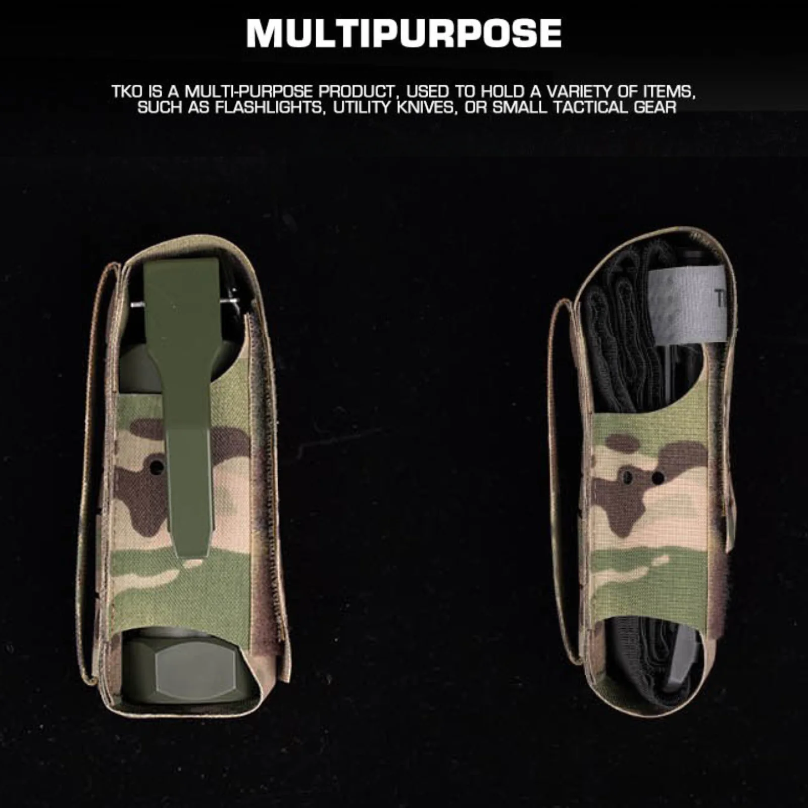 TKO Bolsa táctica MOLLE para torniquete y herramientas - imagen 2