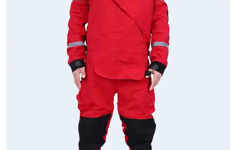 Traje de rescate de agua seca, traje anticongelante, Traje de aislamiento, equipo de protección contra incendios - imagen 4